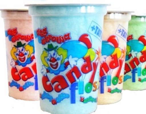 Candy Floss cukrová vata + tetovanie 20g