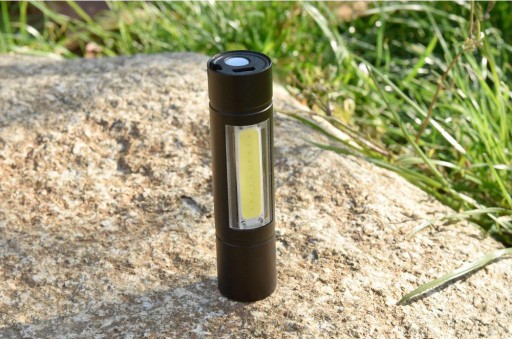 MINI LED XPE CREE COB USB TAKTICKÁ BATERKA