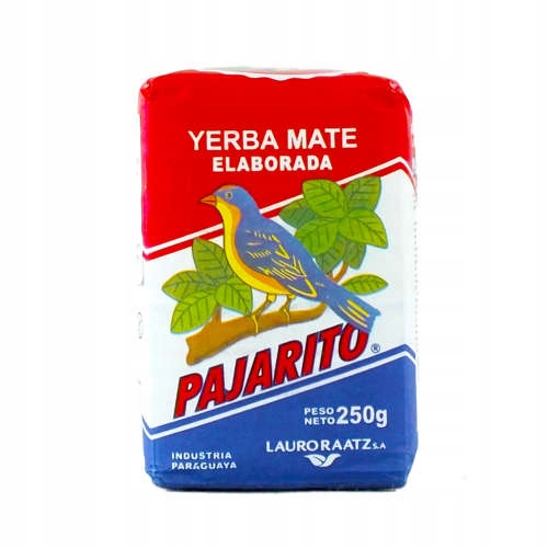 Yerba Mate Pajarito Elaborada Tradicional 0,25 kg