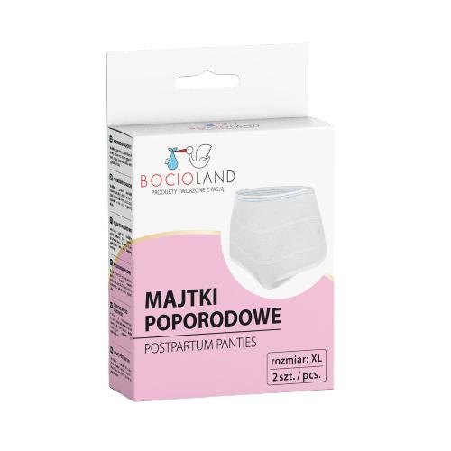 BOCIOLAND Popôrodné sieťované nohavičky, veľkosť XL