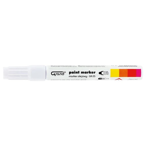 GR 25 ZNAČKOVACIE PERO OLEJOVÉ 1,8mm VELKÉ BIELY
