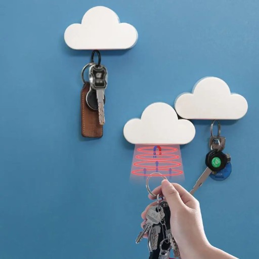 MAGNETICKÝ VEŠIAK NA KĽÚČE, MAGNETICKÝ CLOUD, SAMOLEPIACI MAGNET