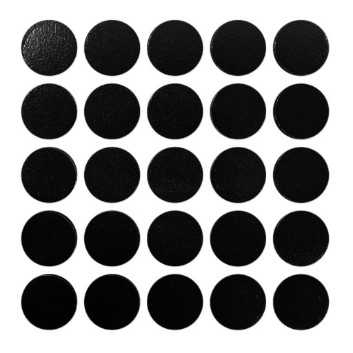 Samolepiace koncovky Farba BLACK LAMB fi14mm