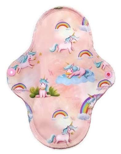 MEDIUM M Opakovane použiteľná hygienická vložka z bambusu Unicorns