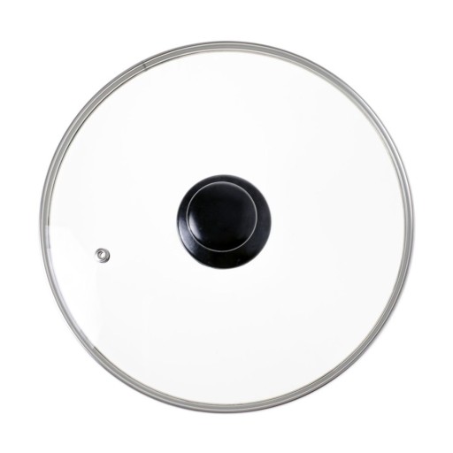 Sklenená pokrievka 16cm s gombíkom/OD1409
