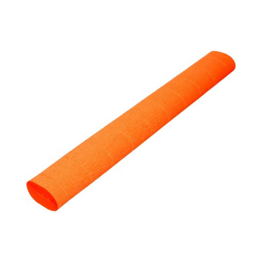 Krepový papier, hrubý krepový papier, oranžový odtieň 581