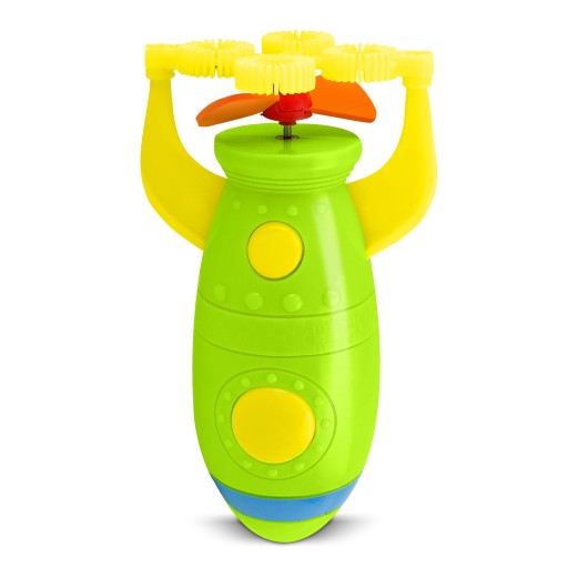 STROJOVÝ GENERÁTOR MYDLOVÝCH BUBLÍN RAKETA MULTIBUBLINY RICOKIDS + TEKUTINY