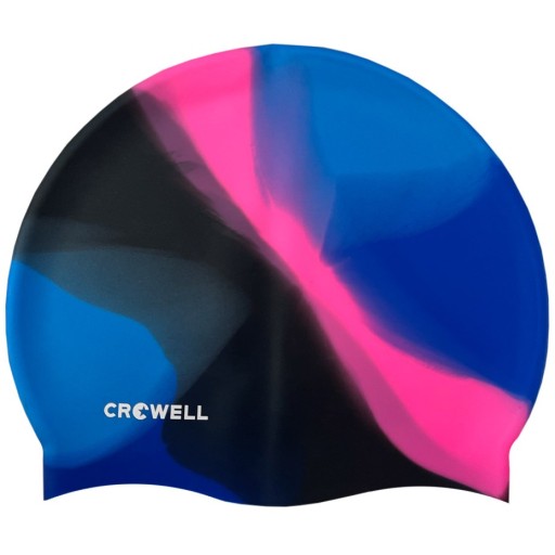 Silikónová plavecká čiapka Crowell Multi Flame
