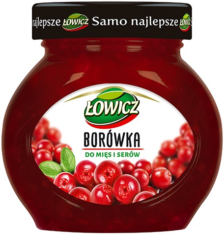 ŁOWICZ Čučoriedka na mäso a syr 230g