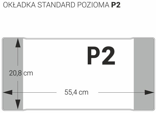 OBAL na zošity a učebnice, formát P2, HORIZONTÁLNY