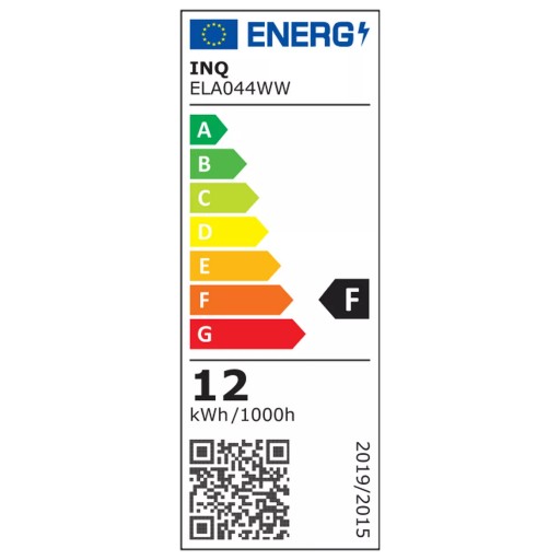 INQ LED svietidlo E27 12W 1160lm A60 3000K Tepl.