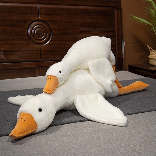 HUSIA KAČIČKA MASKOT PLYŠOVÝ VANKÚŠ 50 CM