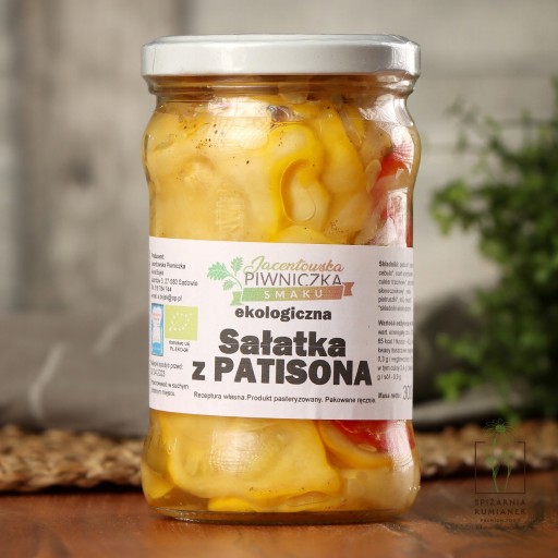 Bio Patisonový šalát 300g Jacentowska Piwniczka