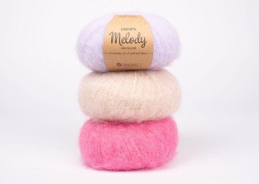 Priadza Drops Melody 06 Powder Pink