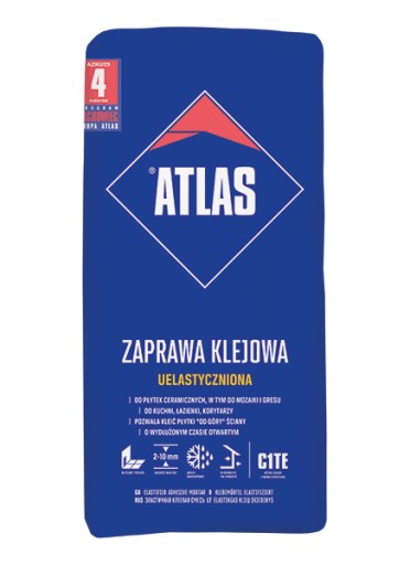 Elastická lepiaca malta 5 kg Atlas