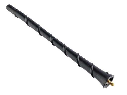 Anténny stožiar 20 cm s opletom, závit 5 mm
