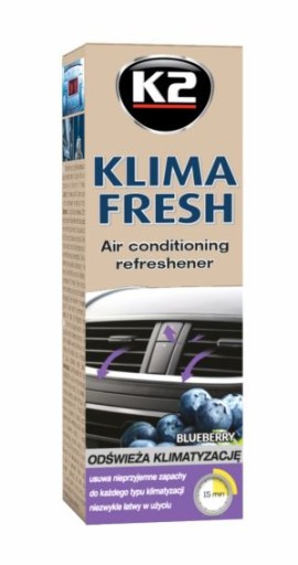 OSVIEŽOVAČ KLIMATIZÁCIE Granátové jablko K2 BLUEBERRY 150ML