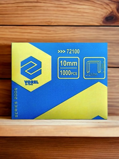 ŠTÍTKY NA ČALÚNENIE oceľ typ 53 na drevo 10mm / 11,3mm - 1000 ks.