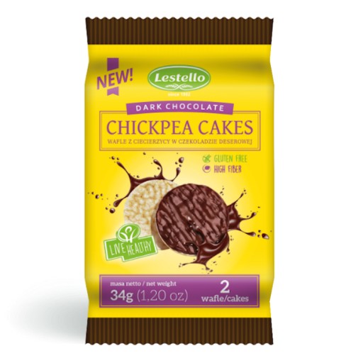 Cícerové oblátky v čokoláde 34g Lestello