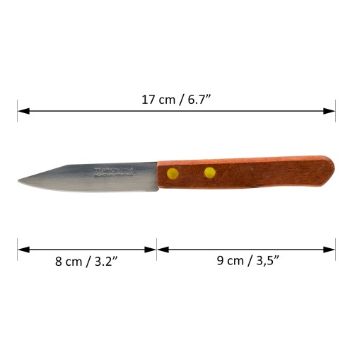 Dekortrenčný nôž 8 cm