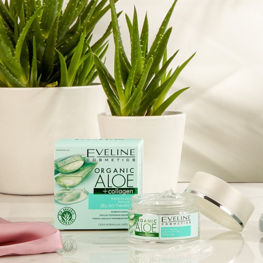Eveline Cosmetics Organic Aloe gél na tvár