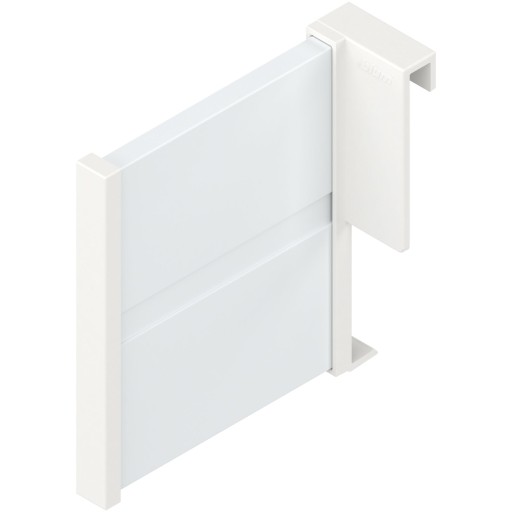 BLUM Z43L100S ANTARO, prepážka na lištu, biela