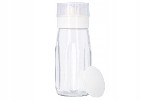 MLÝN NA PAPRKU A SOĽ, sklenený, ručná korenička, kapacita 300 ml univerzálny