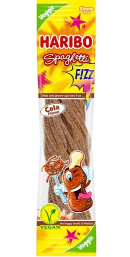 Haribo Špagety želé fazuľky Sour cola ochutené želé 200 g