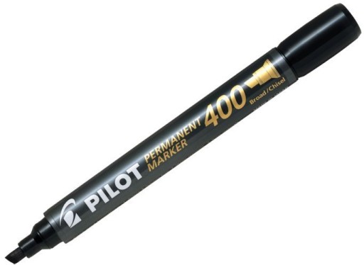 PILOTNÝ PERFEKTNÝ ZNAČOVAČ ČIERNY ZREZANÝ HROČÍK 1 kus ČIERNA