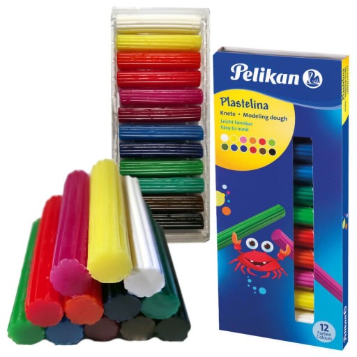 Materská škola plastelína 12col 95g PELIKAN