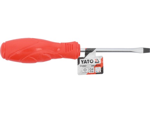 PLOCHÝ SKRUTKOVAČ 6 x 100 mm SKRUTKOVAČ YATO