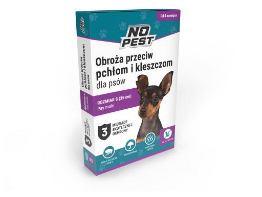 PSA GOLÍK PROTI KLIEŠŤOM, BLACHÁM, PARAZITOM A INÝM ČERVOM BEZ ŠKODCU (35CM)
