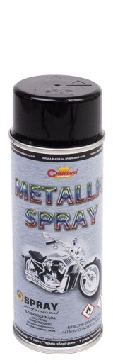 Spray Metallic Black 400 ml Champion
