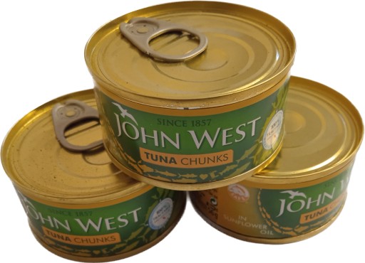 Tuniak v slnečnicovom oleji John West 3x80g