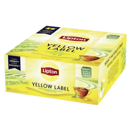 Expresný čaj Lipton Black Yellow Label