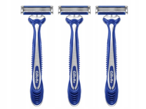 GILLETTE BLUE 3 KOMFORTNÉ JEDNORÁZOVÉ holiace strojčeky 3 KS