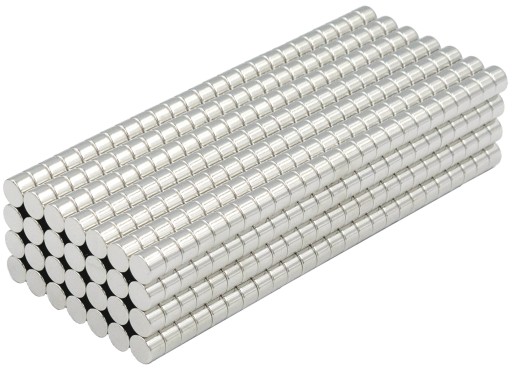SILNÝ VALEC NEODYMOVÝ MAGNET 6x3 - SADA 10 / NEODYMOVÝCH MAGNETOV /