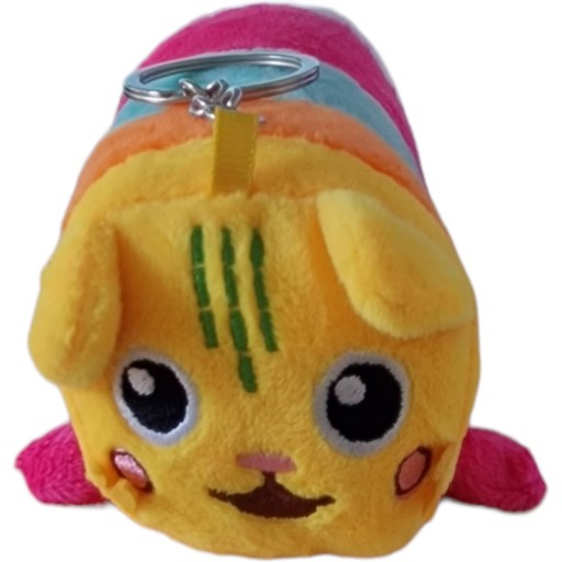CAT HOUSE GABI MASCOT KEYRING MÄKKÝ PRÍvesok - ideálny pre deti