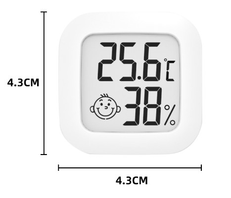 Meteostanica, digitálny izbový teplomer, vlhkomer