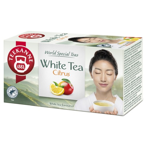 TEEKANNE BIELY ČAJ CITRUS biely čaj CITRÓN MANGO 20 VRECOV