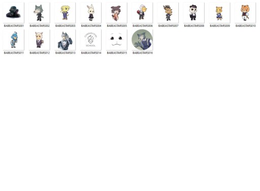 Manga Anime BEASTARS Pins VEĽKÝ VÝBER