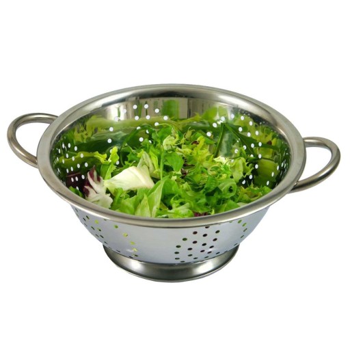 KINGHOFF Cedník, nehrdzavejúca oceľ, priem 28 cm