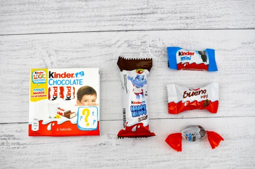 Sada Kinder Sweets pre deti Darčekové balenie Vianočný darček k Veľkej noci