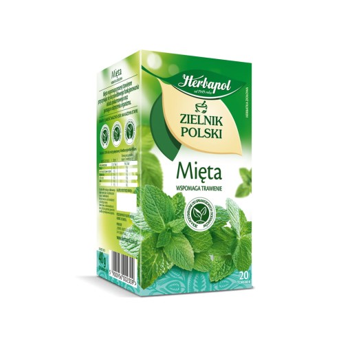 HERBAPOL Bylinný čaj Mint Polish Herbarium 20 sáčkov