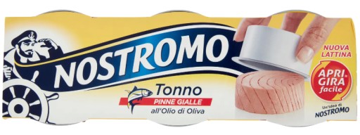 Tuniak v olivovom oleji Tonno Pinne Gialle 3x65g - Nostromo