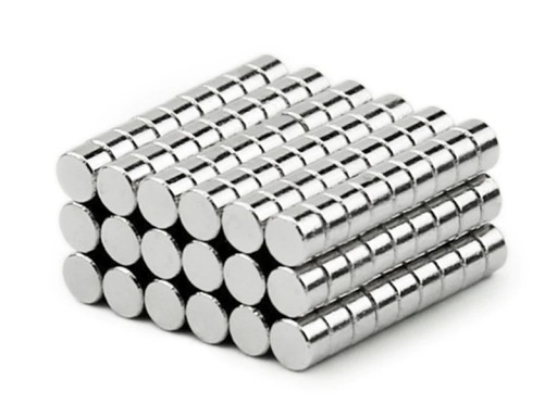 SILNÝ VALEC NEODYMIOVÝ MAGNET 3X2 100 KS