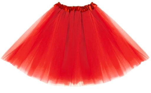 Tylová tutu sukňa, žltá, 40 CM, MEDOVÁ