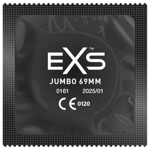 EXS Jumbo kondómy, veľké, veľké, XXL, 25 ks LTC Healthcare