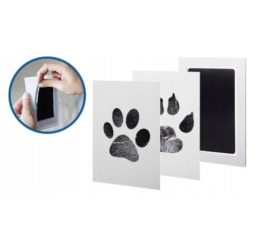 Paw Print Pes Mačka Pet Safe Clean S