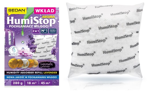VLOŽKA DO HUMISTOP ODVLHČOVAČA VZDUCHU LEVANDUĽA